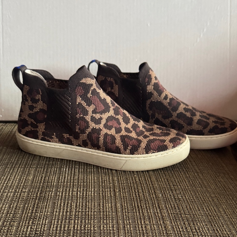 Rothy's Animal Print Slip-On Shoes